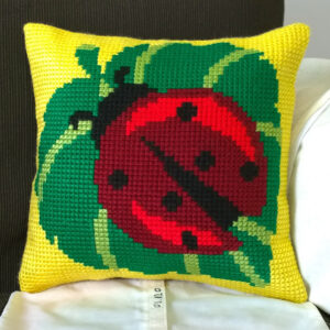 Embroidery Pillow Cross Stitch Children's Design "Bee" KE-01-125