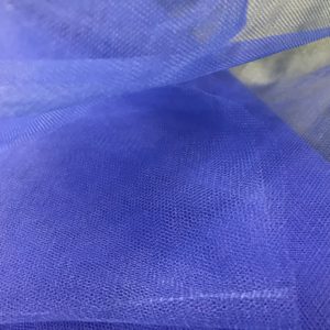 Decoration tulle 1.80m wide Blue electric