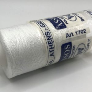 Thread 100% Polyester 1000m "White"