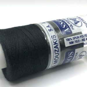 Thread 100% Polyester 1000m "Black"