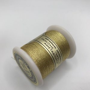 Gold thread "PETALOUDAS" three wired 132m Light Gold