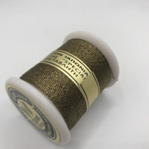Gold thread "PETALOUDAS" three wired 132m Dark Gold