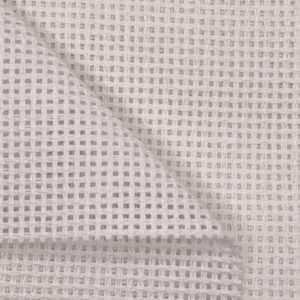 Fabric for Embroidery Etamina Psathoti "White" 2m width