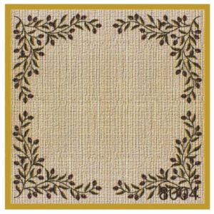 Stamped frame for cross stitch embroidery "Olives"
