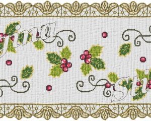 Semen stamped for cross stitch embroidery "Christmas 1"