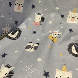 Children's Fabric 100% cotton 2.40 width with unicorns